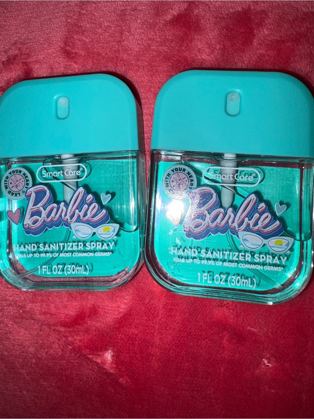 Barbie Hand Sanitizer Spray - Teal Turquoise